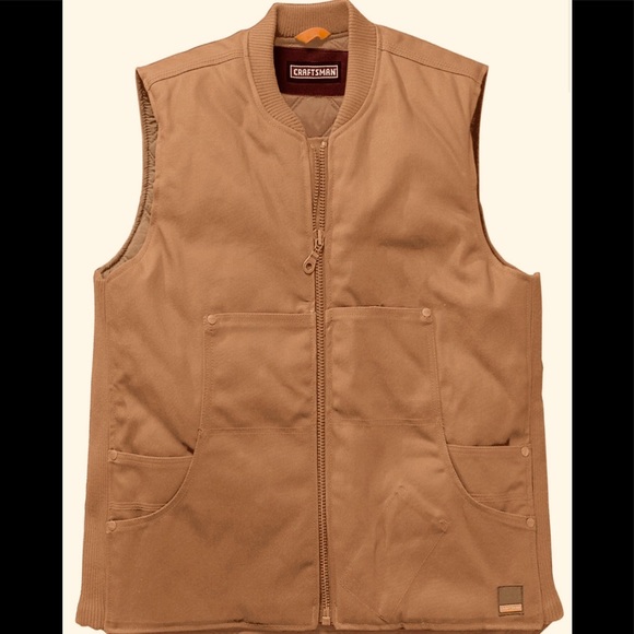 Craftsman Other - NWT CRAFTSMAN men’s work vest, Handwarmer pockets.